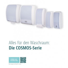 SET: Desinfektionsspender SENSOR, berührungslos Blanc Cosmos 7 Farben+3x 1-L Haut- und Händedesinfektion - PRODUKTSET