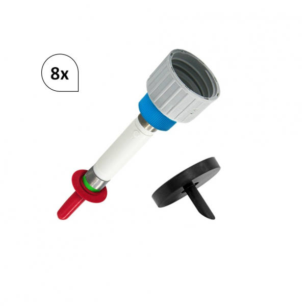 Pumpen-Adapter-Kombination, Flaschenadapter für Hygienespender SENSOR frei befüllbar