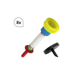 Pumpen-Adapter-Kombination, Flaschenadapter für Hygienespender SENSOR frei befüllbar