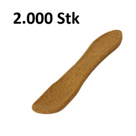 EISSLÖFFEL, essbares Besteck, 2.000 Stk, vegan, lecker, natürlich und nachhaltig, 9 cm