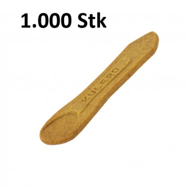 Eisspaten, essbares Besteck, 1.000 Stk, vegan, lecker, natürlich und nachhaltig, 8,5 cm