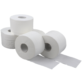72 Rollen Toilettenpapier 4-lagig Klopapier Klorollen WC Proline weiß 