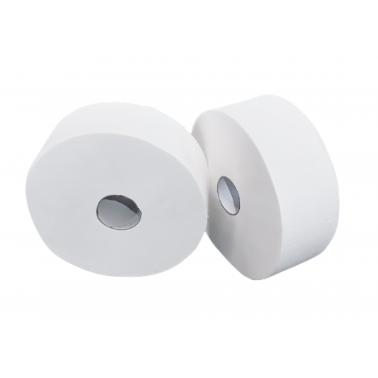 18 Toilettenpapier JUMBO Toilettenpapierrollen SET, 300m, 2-lagig, 100% Zellstoff, reißfest, saugstark