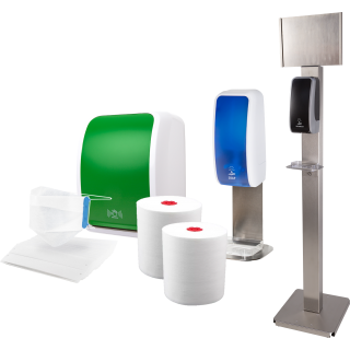 Hygienespender für Großmärkte & Baumärkte | Blanc Hygienic